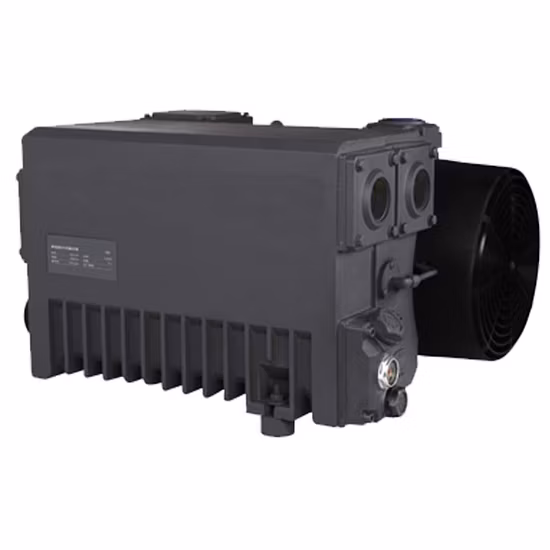 Anneau de refroidissement par eau liquide industriel AC DC à double étage, piston, palette rotative, vis sèche, racines de défilement, pompe à vide à air, remplacement de Kinney Klrc Kt Kmbd